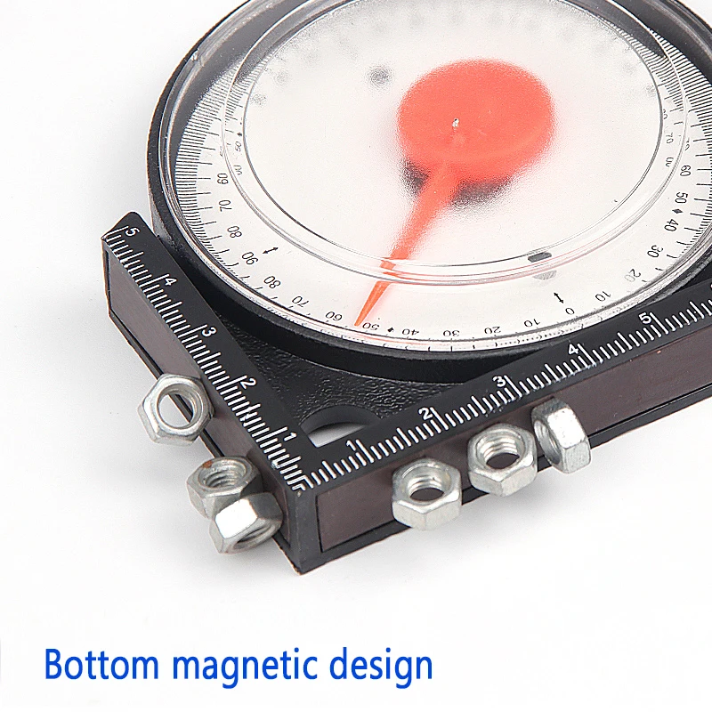 1 шт. Наклонный Инклинометр угловой искатель измеритель угломер Измеритель Уровня Наклона Клинометр с магнитной основой измерительные инструменты