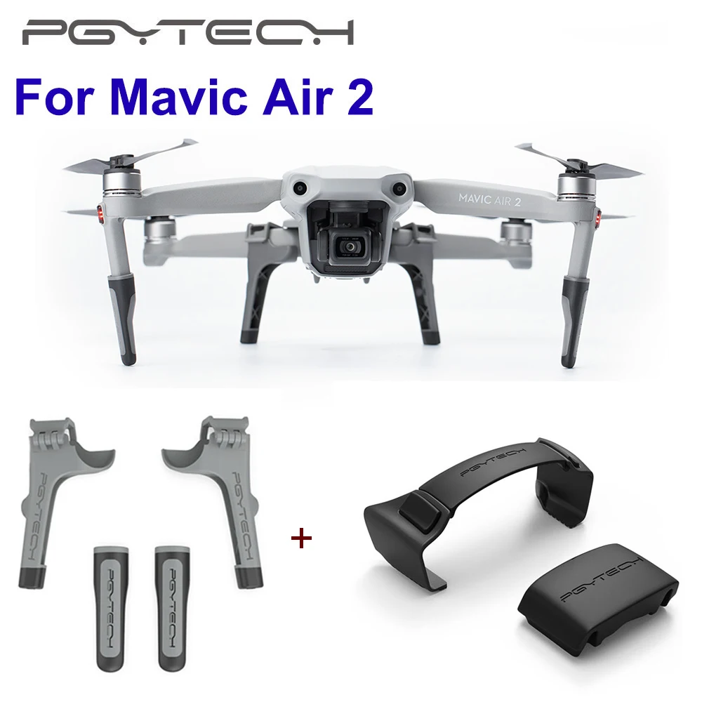 

In Stock PGYTECH Mavic Air 2 Landing Gear Extended 35MM Leg Propeller Holder Fixer for DJI Mavic Air 2 Accessories