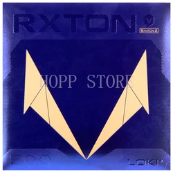 LOKI RXTON 5 / RXTON V Table Tennis Rubber (Sticky rubber + High Density Sponge) Original WANG HAO RXTON-5 Ping Pong Sponge