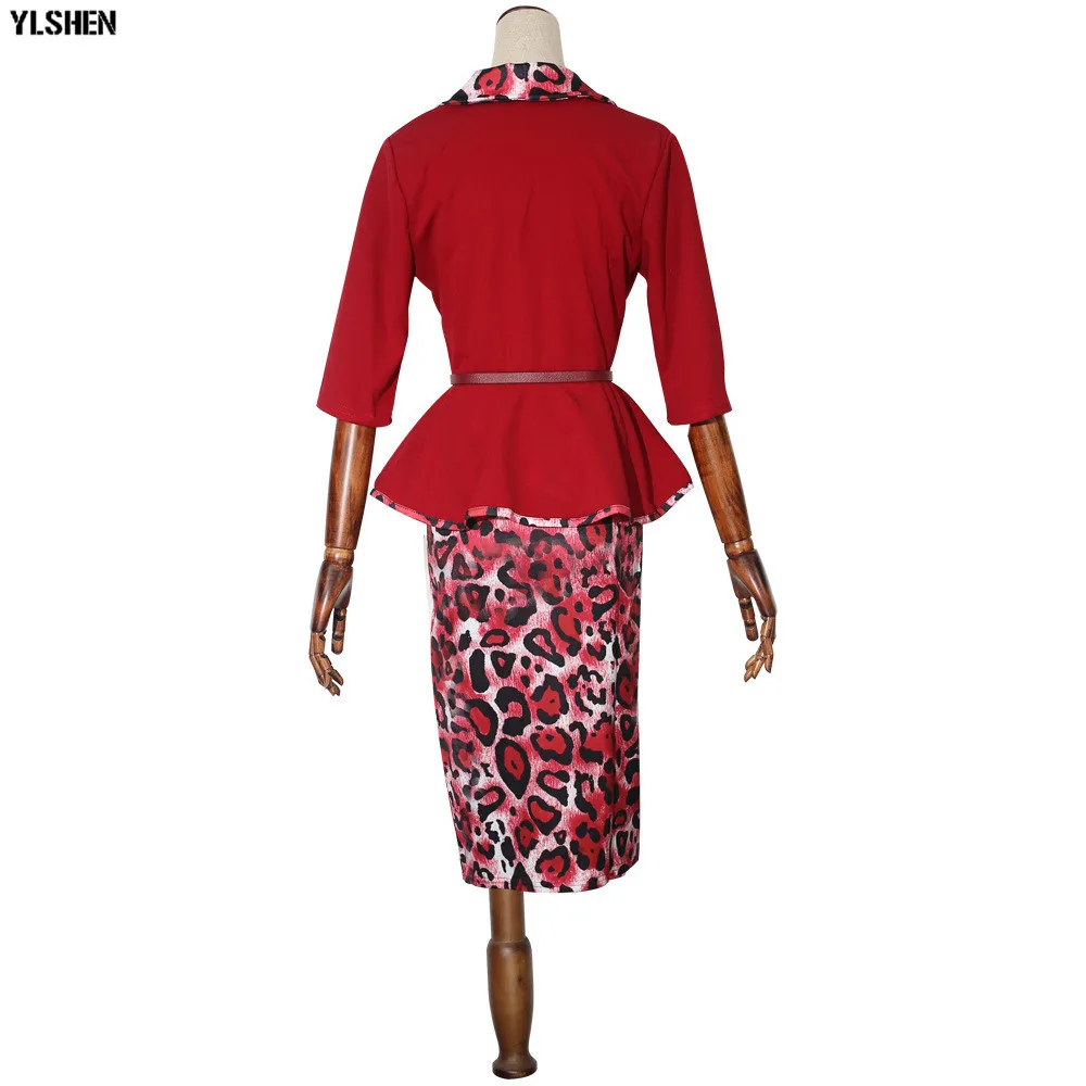 African Dresses for Women Dashiki Print African Skirt 2 Piece Set Ankara African Dress Clothes Basin Riche Robe Boubou Africaine 04