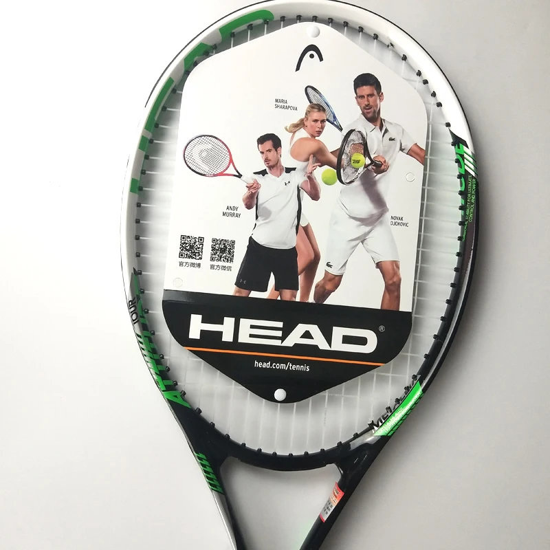 Оригинальная карбоновая Теннисная ракетка Raqueta Tenis Padel Tenni с сумкой для начинающих, тренировочная ракетка для тенниса