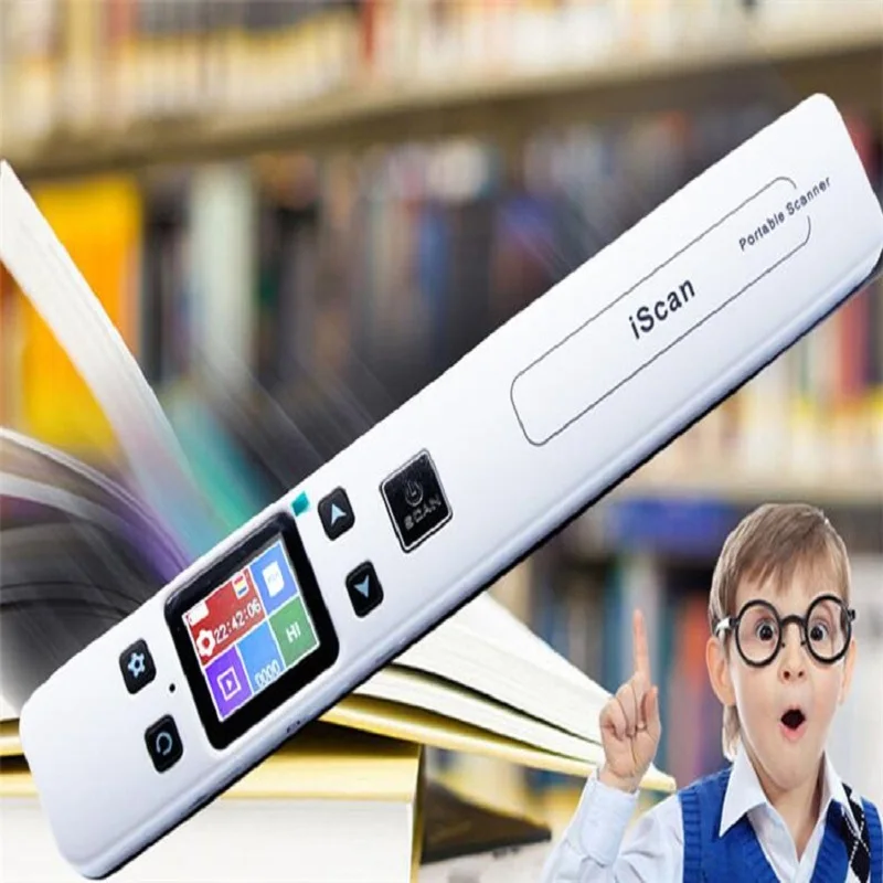 best document scanner Milestone Wifi Photo Document Scanner  Wireless Fine Resolution 1050DPI Portable Scanner Connected JPG/PDF File Format  Handheld android scanner Scanners