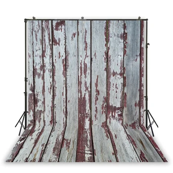 

HUAYI Vintage Photography Faded Wood Planks Background Photography For Indoor Photoshoot Photography Prop Banners D-5449