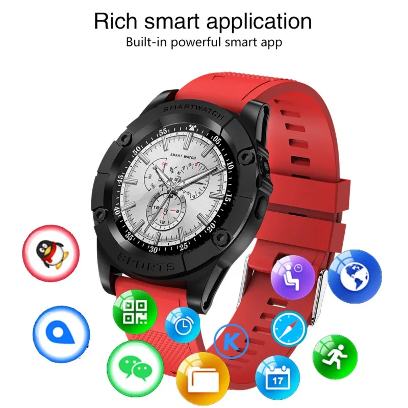 SW98 Смарт часы Спортивный Трек фитнес циферблат вызов Smartwatch шагомер камера сим