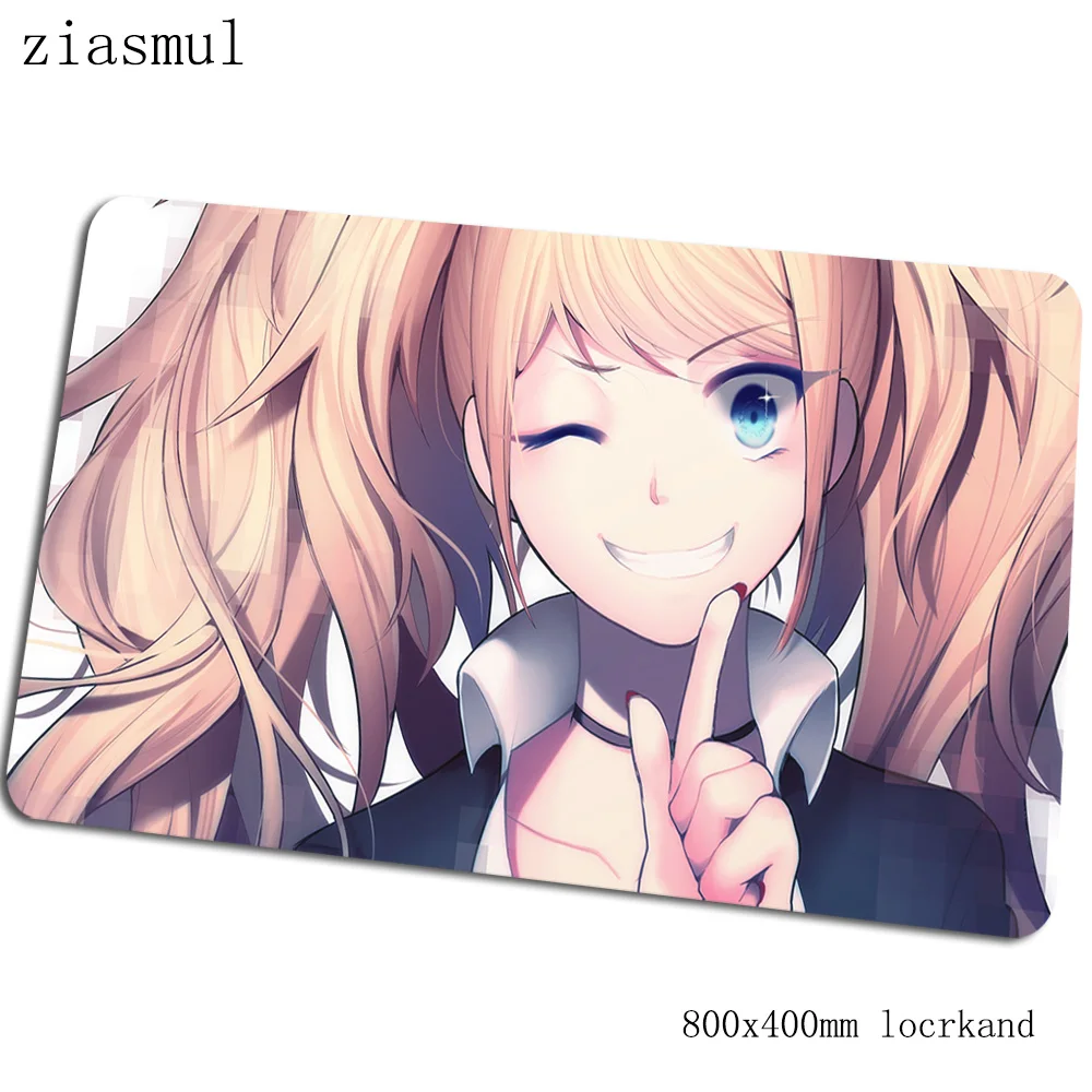 Danganronpa коврик для мыши 80x40 см объемный рисунок компьютерная мышь игровой мат геймпад пк домашний игровой коврик для мыши офисный коврик для мыши - Цвет: Size 800x400x2mm