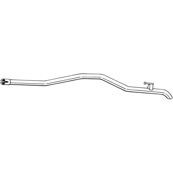 Выхлопная труба MB SPRINTER 2.2D/VW CRAFTER 2.5D 06-(LWB 3665 mm) BOSAL 950-091