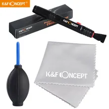 K&F Concept 3in1 DSLR Camera Cleaning Kit for Canon Sony Nikon Camera and DSLR Telescope Iphone-include Lens Dust Blower