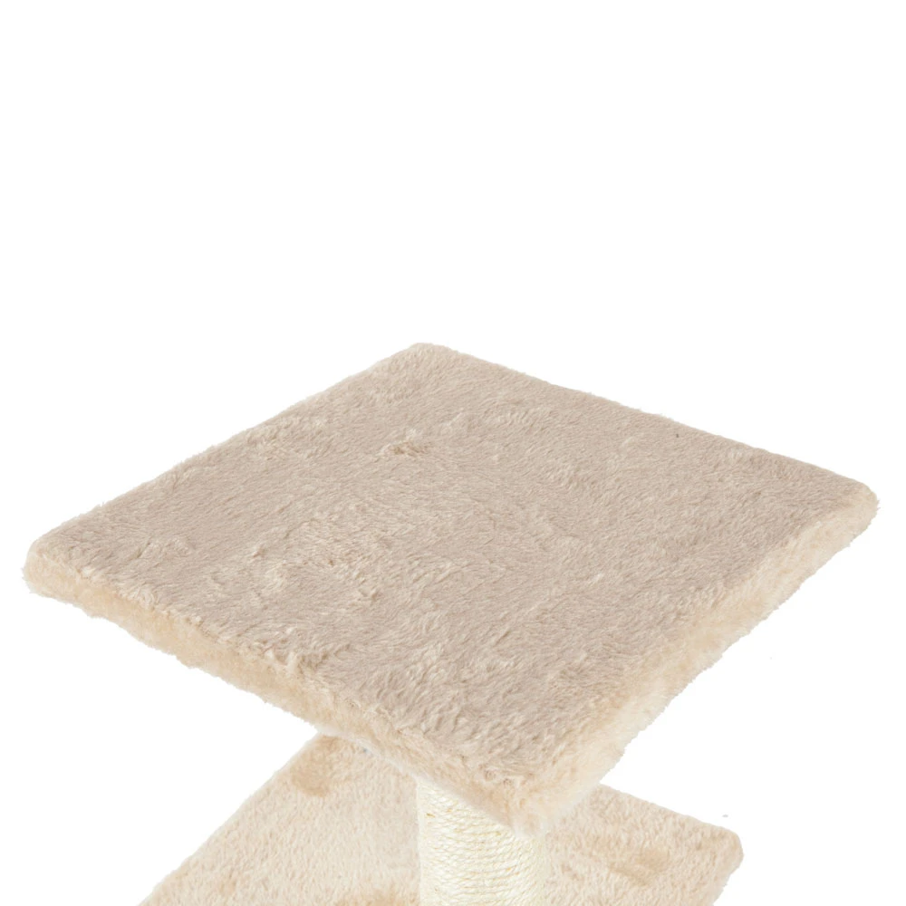 36 &quotтвердая Милая сизальная веревка плюшевая кошка лазание дерево башня бежевый