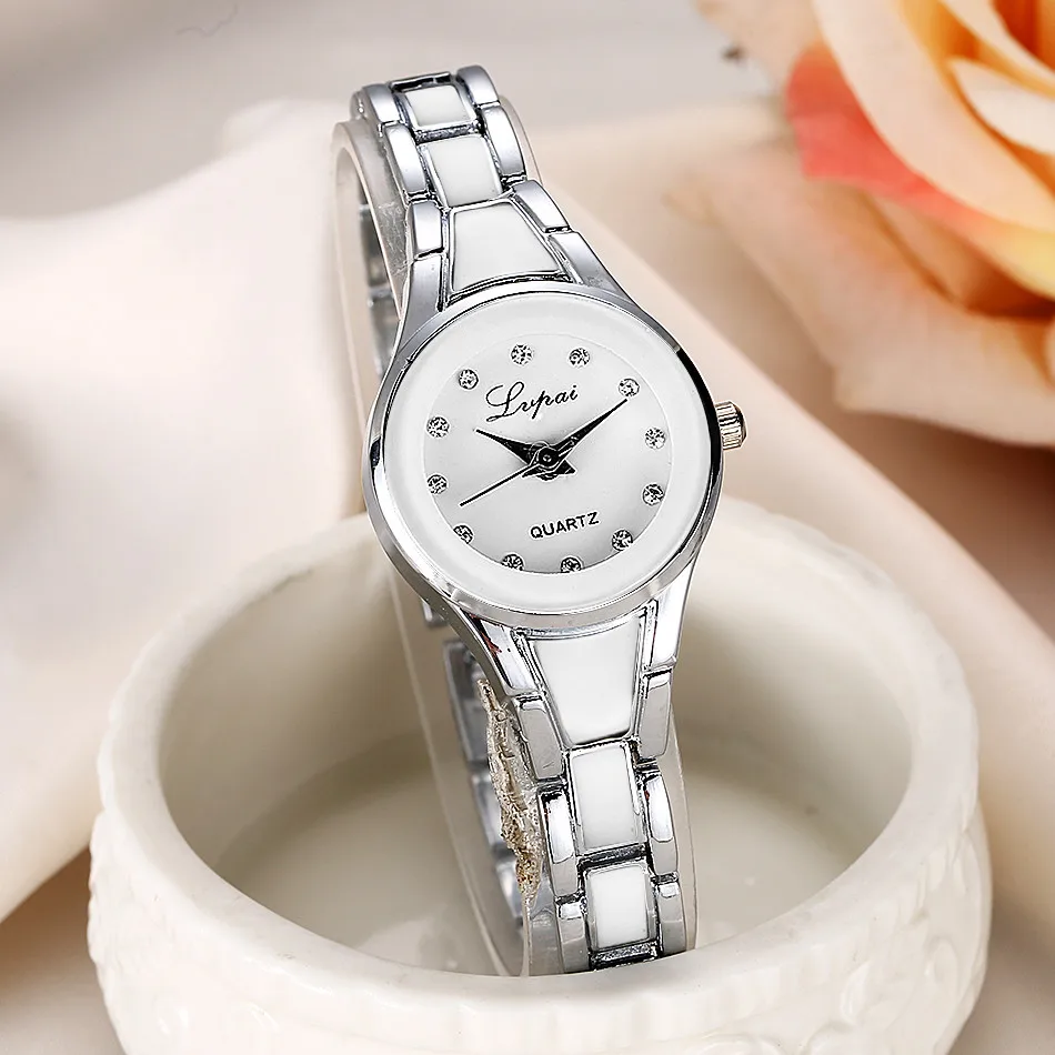 Роскошные часы для женщин Relogio LVPAI Vente chaude De Mode De Lux Femmes Montres браслет Zegarek Damski кварцевые часы Reloj Mujer