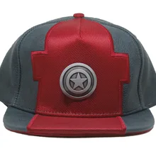 Marvel Капитан Америка письмо Мода Повседневная дикая шляпа хип-хоп бейсбольная Кепка вышивка регулируемые кожаные кепки gorras