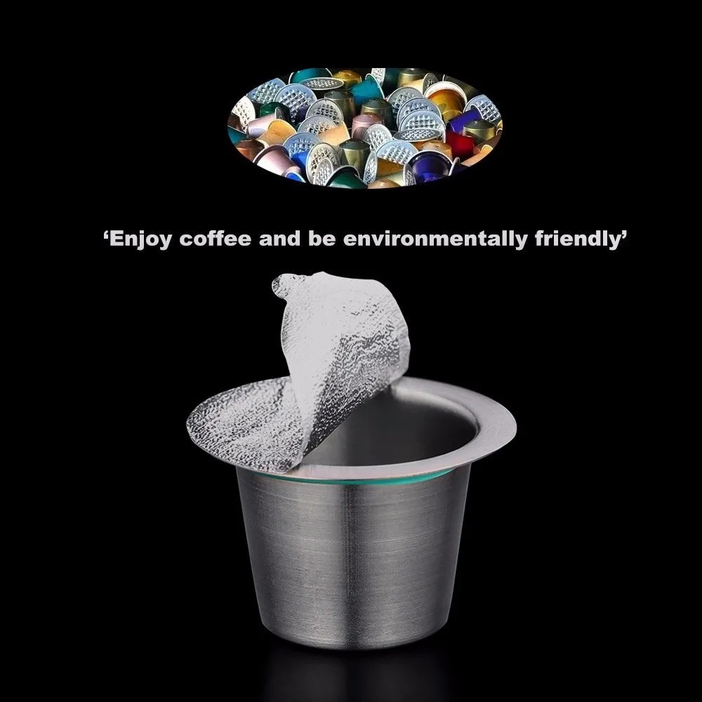 Новый металлический фильтр для кофе многоразовый капсул nestle Dolce Gusto мешок nespresso