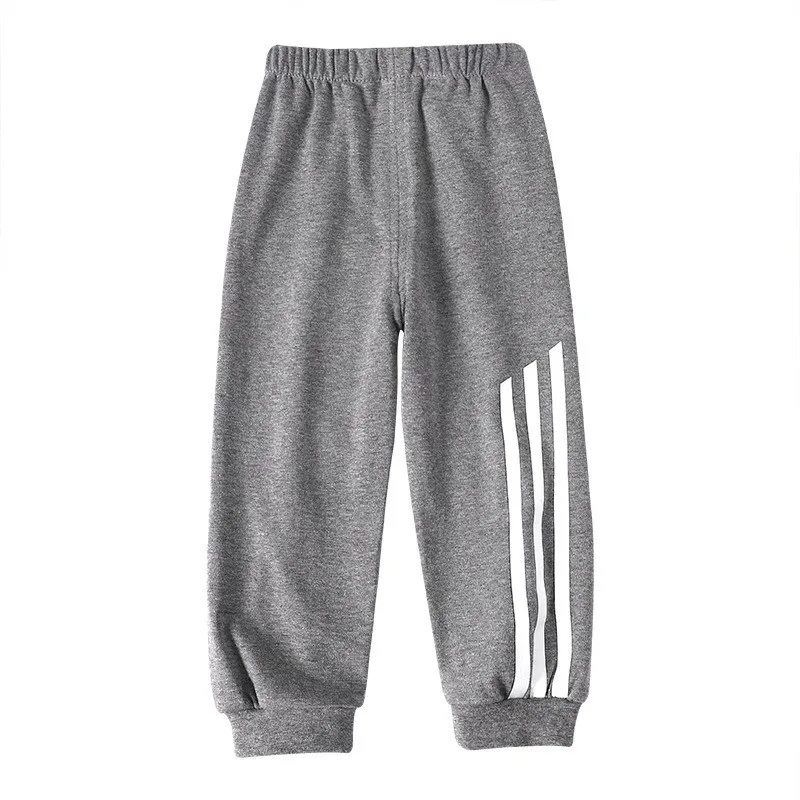 Long Pants Children's Clothes Pure Color Cartoon Kids Trousers Autumn Boys Casual Sweatpants Fashion Brand Baby Girl Pants