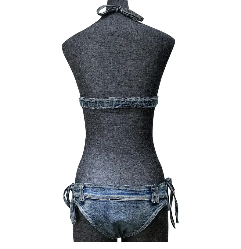 2 Halter Beachwear Biquini Swimwear Bathing Suits