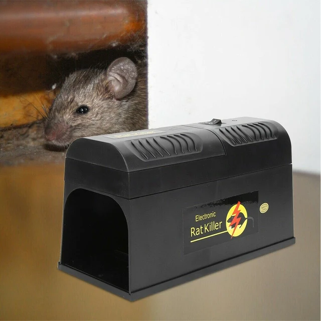 Electric Mouse Trap Cockroach Cage Mice Killer High Voltage Rodents Zapper  Garden Mousetrap Device Gardening Tools And Equipment - AliExpress