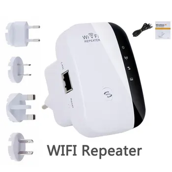 

Wireless Wifi Repeater Wifi Range Extender Wi-Fi Signal Amplifier 300Mbps WiFi Booster 802.11n/b/g Wi Fi Ultraboost Access Point