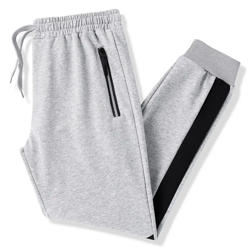 발목 줄무늬 환상적인 레저 남성 바지 Drawstring 바지 긴 스포츠
