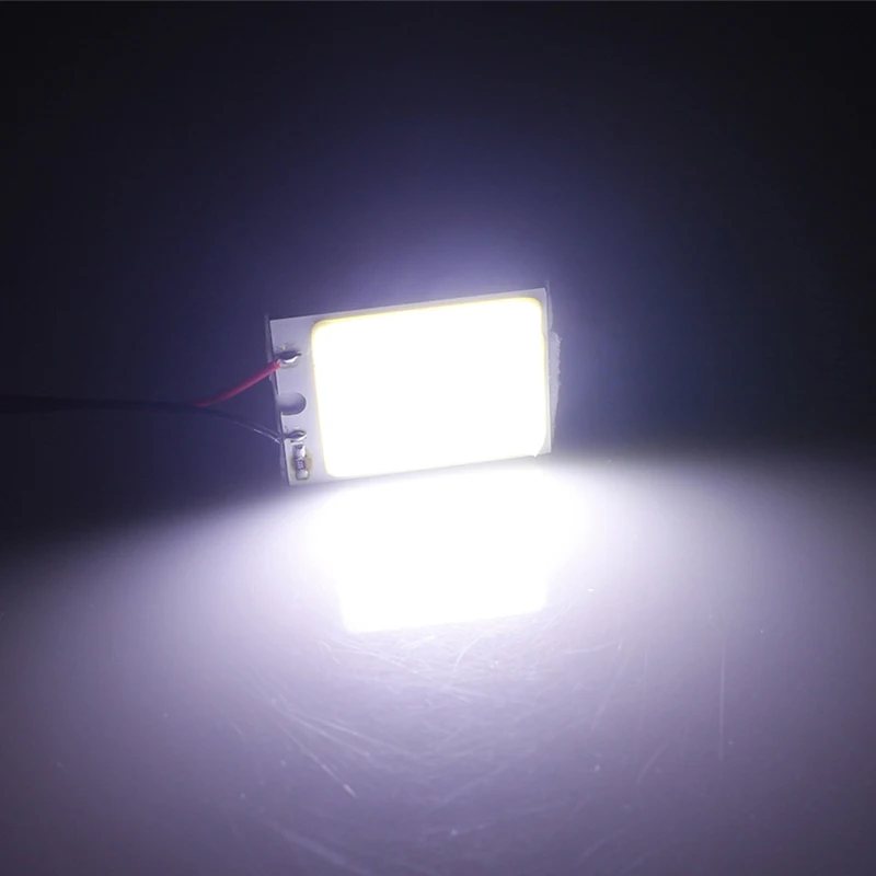 Автомобильный светильник T10 COB 16SMD автомобильная светодиодная панель лампа для