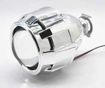 

by DHL or Fedex 40pair 2.5" Universal Bi xenon for HID Projector Lens Silver H1 Xenon LED Bulb Motorcycle Car Headlight Shell