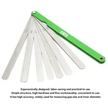 10 шт. 200 мм* 14 0,05-1 мм щуп из нержавеющей стали измерительный инструмент измерительный щуп