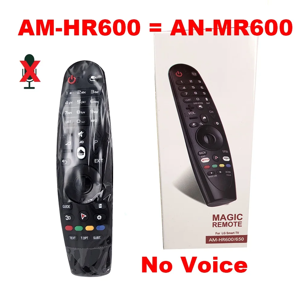 

NEW AM-HR600 AN-MR600 Replacement FOR LG Magic Remote Control 42LF652v LF630V 55UF8507 49UH619V for Smart TV an mr600