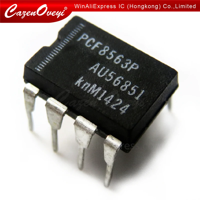 10pcs/lot PCF8563P 8563P DIP-8 In Stock | Электронные компоненты и принадлежности
