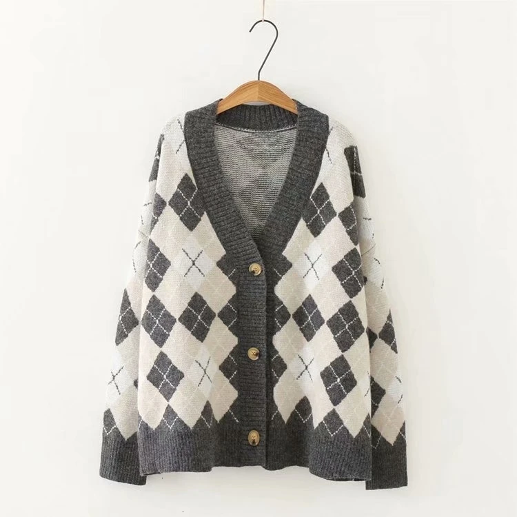 

Plus Size Women Spring /Herfst Trui Long Mouwen Vest Korean Slim Knit Truien