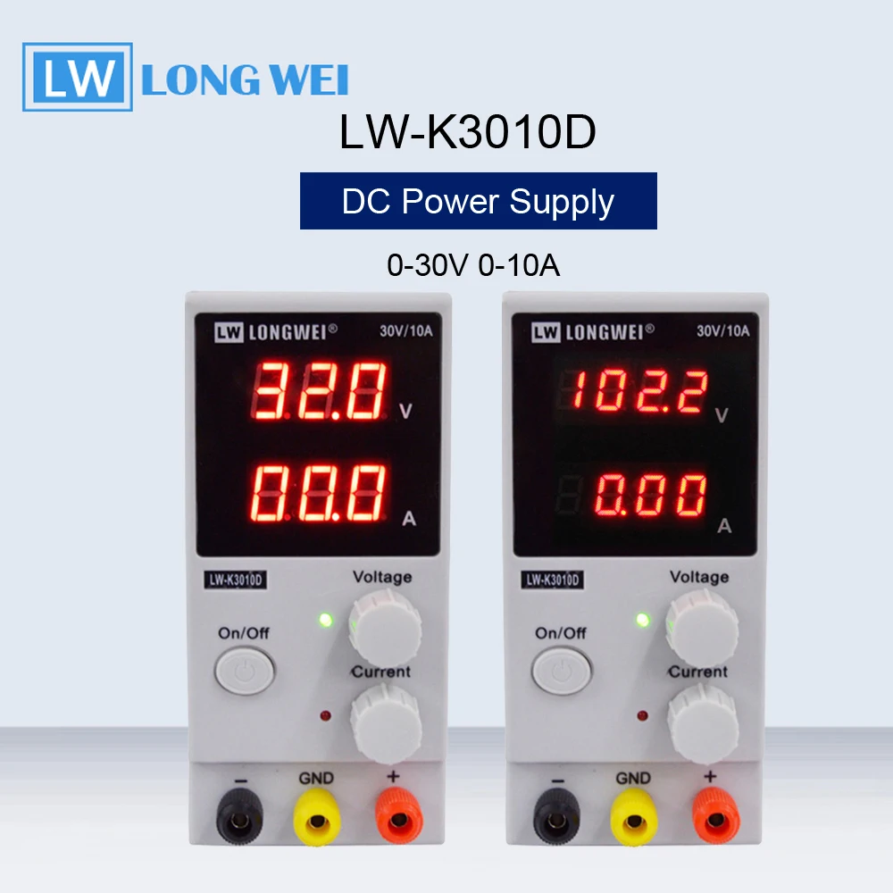 Светодиодный регулятор переключения 30V10A 3 с цифровым дисплеем/4 цифровыми