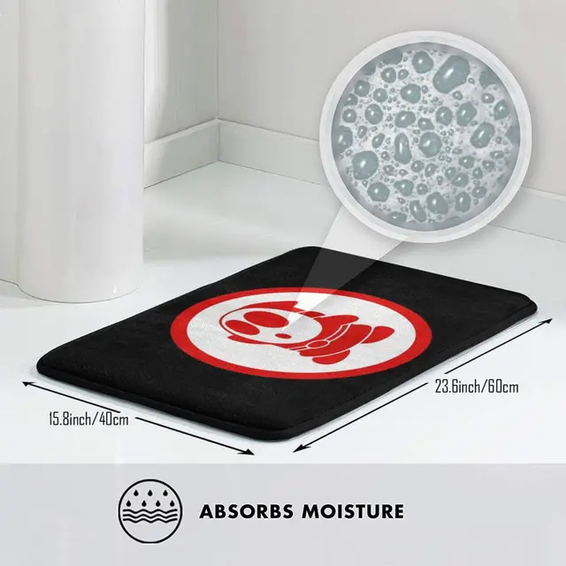 Félénk Srác Sziluett Szőnyeg Csúszásgátló Hálószoba Bejárati Ajtó Szuper Shyguy Wii Wiiu Party Smash Super - Image 3