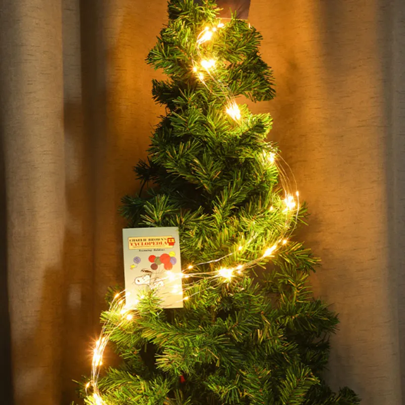 10string 200leds Outdoor Waterproof Christmas Copper Wire Light  LED Garlands Fairy Lights String Light for Christmas Home Decor