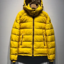 Новое поступление, Утепленные зимние куртки, парка, мужской пуховик, зимняя теплая верхняя одежда с капюшоном, теплые мужские пуховики, повседневные пуховики, парки