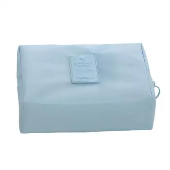 

1pc Zippered Makeup Pouch Portable Makeup Pouch Waterproof Zippered Cosmetic Pouch Sundries Bags For Travel Outdoor Home