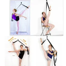 Flexibilité de porte étirement jambe civière sangle pour Ballet acclamer danse gymnastique formateur Yoga flexibilité jambe Stretch ceinture # g3(China)