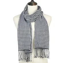 Женский зимний шарф мягкий теплый плед кашемировые шарфы женские шали и обертывания пашмины Ladis банданы хиджаб Echarpe