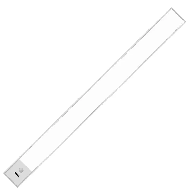 SR40 shape Новейшая 40 см(15,75 дюйма) светодиодная подсветка под шкаф 1500mA ночник с датчиком движения магнитный для шкафа кухни wordrobe SR40 - Цвет: SR40 shape