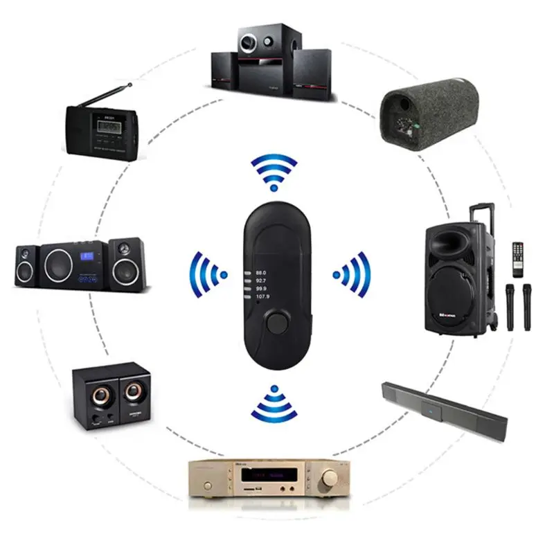 Bluetooth V4.1+ EDR hands-free автомобильный USB Bluetooth приемник стерео fm-радио