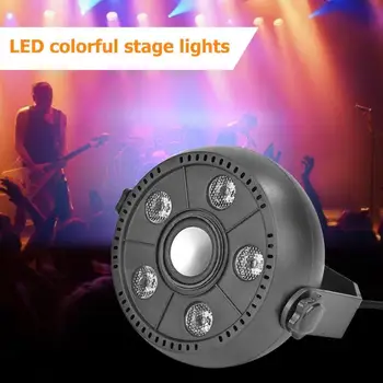 

Mini 5/6LED Stage Light Bluetooth Par Lamp Party DJ Disco Projector Bluetooth Mini-Pad Lamp for KTV Family Party Bar Nightclub