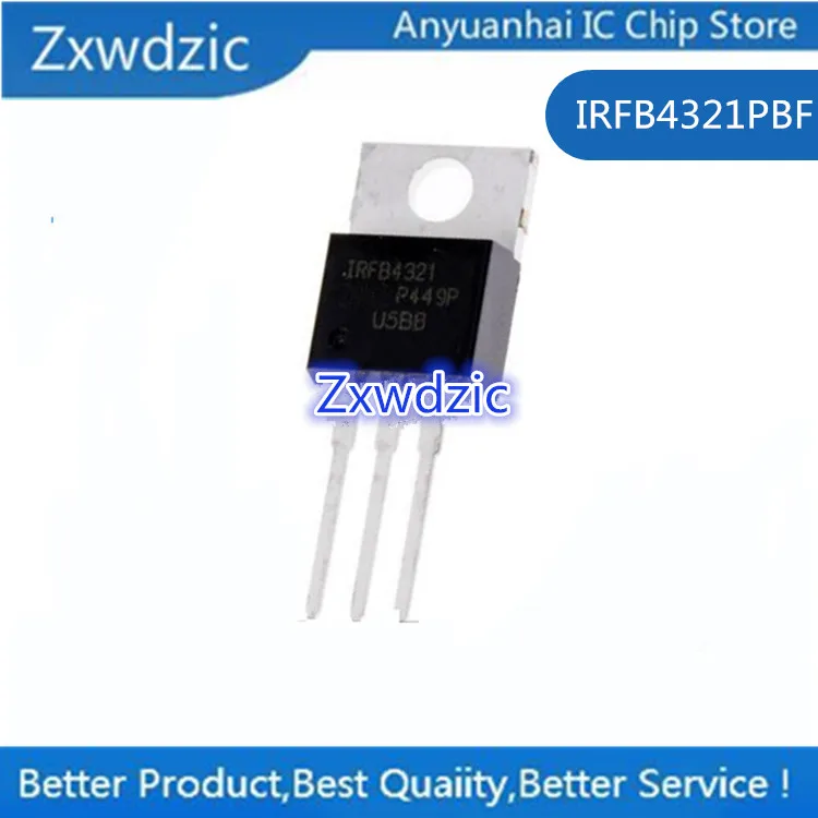 

Новые и оригинальные интегральные схемы IRFB4321 IRFB4321PBF TO-220 83A 150 в, 10 шт.