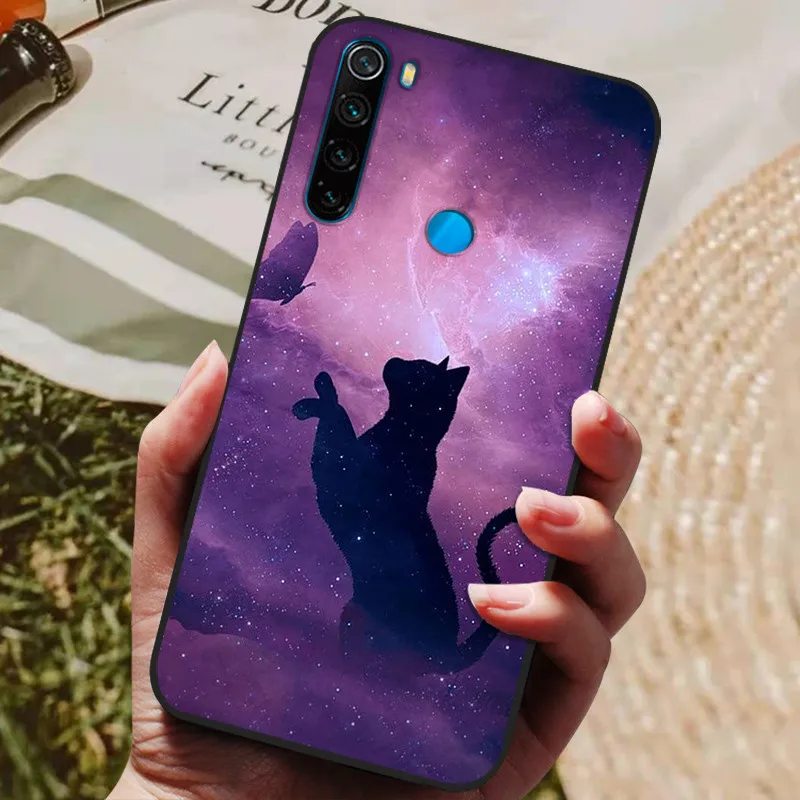 For Xiaomi Redmi Note 8 2021 / 8T Back Cover Silicone Phone Case For Redmi Note 8T Note8T 8 T Funda Note8 Pro Coque Bumper Shell wallet cases Cases & Covers