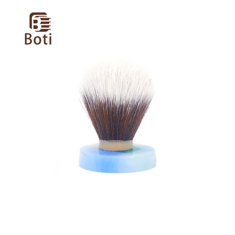 

Набор для ухода за бородой Boti, с узлом из синтетических волос, красновато-коричневого и белого цветов