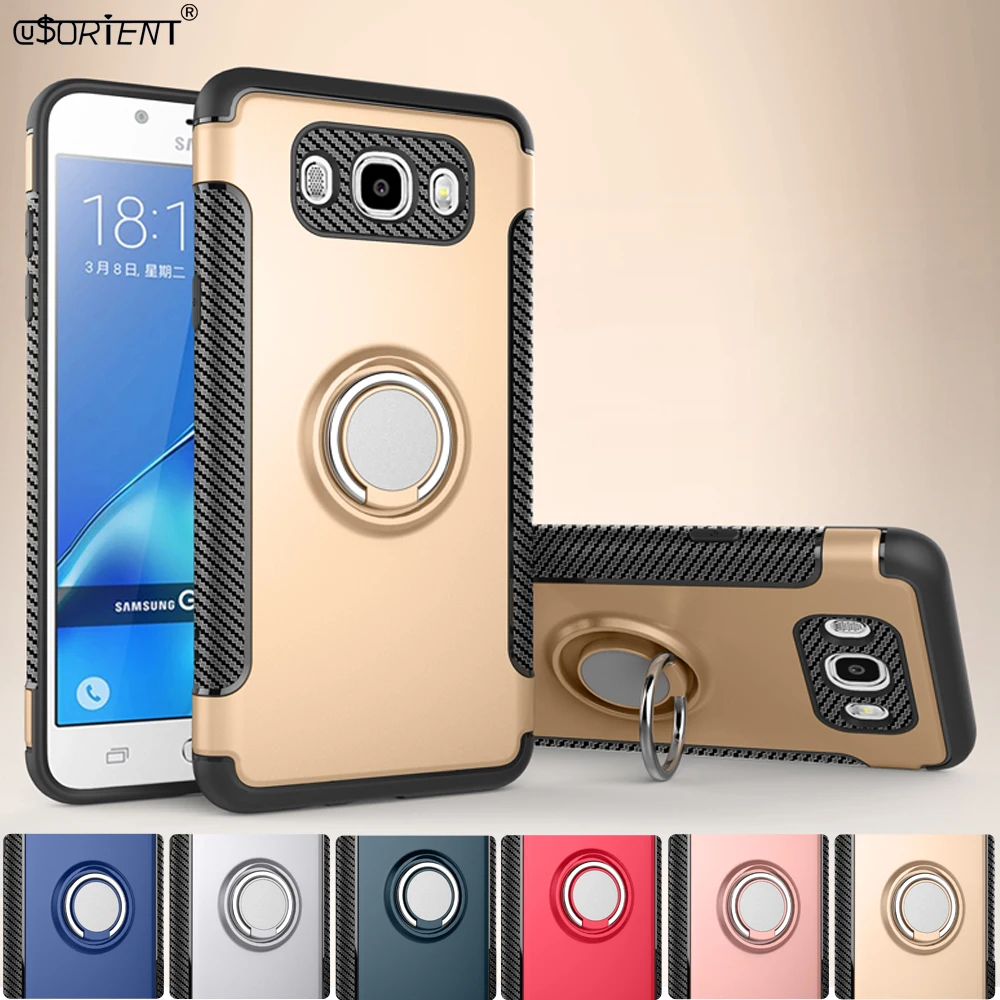 Чехол с подставкой для Samsung Galaxy J56 J5 2016 чехол кольцом телефона J510 противоударной