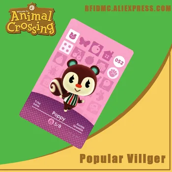 

052 Poppy Animal Crossing Card Amiibo for New Horizons