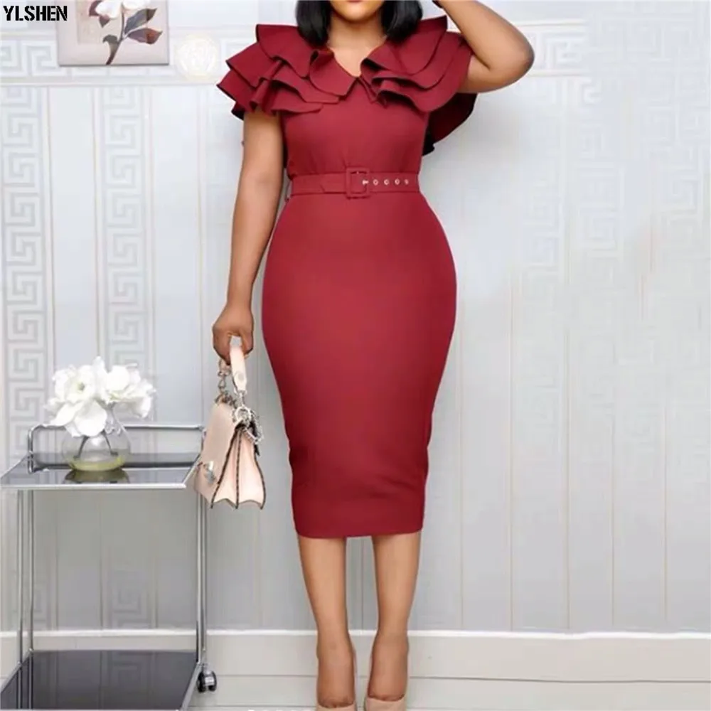 2020 Summer African Dresses for Women Robe Africaine Femme New Style Long Dress Clothing Traditional African Outfits For Ladies 01