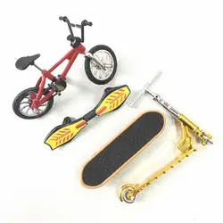 4. mini scooter de duas rodas scooter brinquedos educativos das crianças dedo scooter bicicleta fingerboard skate