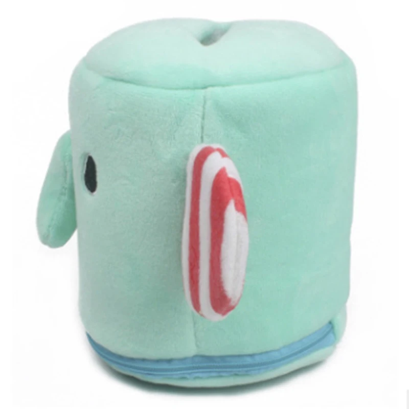 Paper Towel Storage Box Green Plush Tissue Box Cover Cloth Tissue Boxes Cover Cute Tissue For Children Table Decor