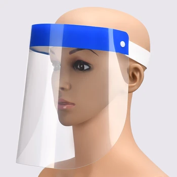 

1PC Face Care Protective Transparent Shield Double-Sided Tool Isolation Protective Splash-Proof Full Face Care Shield Set
