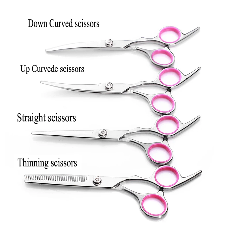 6,0 дюймов круглые ножницы для ухода за домашними животными, безопасные ножницы для домашних животных, Профессиональные парикмахерские ножницы, ножницы для собак
