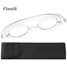 Анти-синие очки для чтения унисекс сверхлегкие портативные тонкие оптические очки оправа из титанового сплава очки для пресбиопии+ 1,00+ 1,50+ 2,00