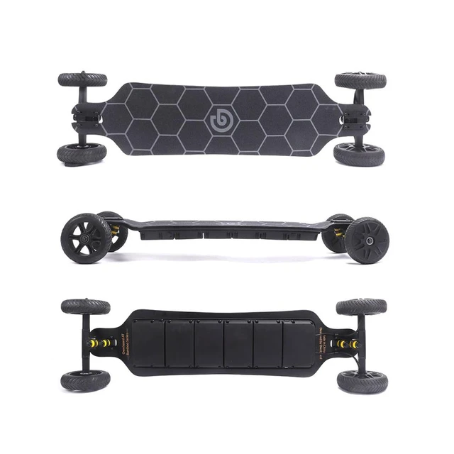 ensayo de repuesto Nacional Ownboard 2019 Newest Monopatin Electrico Off Road Electric Skateboard With  Dual Hub Motor & Hobbywing Esc In Wholesales - Flanges - AliExpress