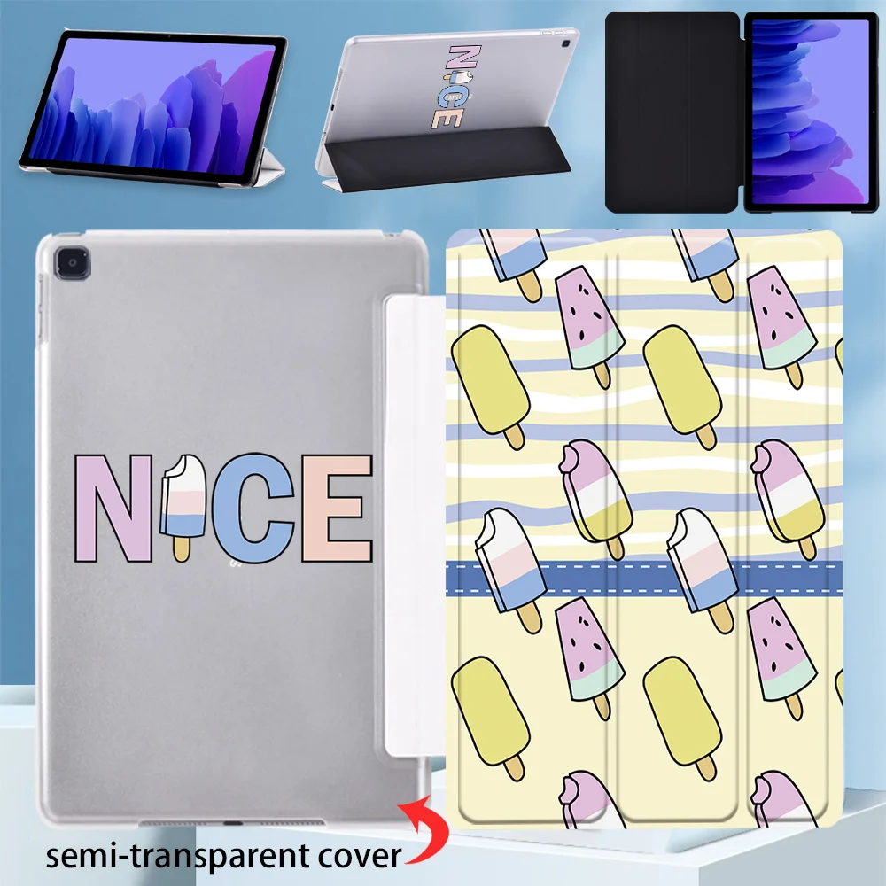 para samsung galaxy tab lite um caso de impressão de couro tablet caso