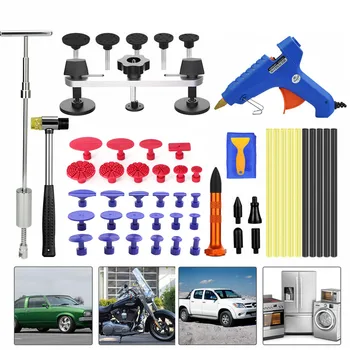 

Furuix Car Dent Paintless Repair Slide Hammer Puller Bridge Glue Gun Stick Kit Tool